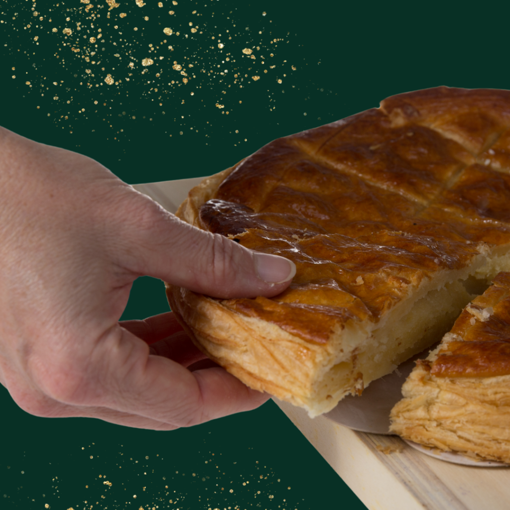 galette des rois - part de galette - Crior